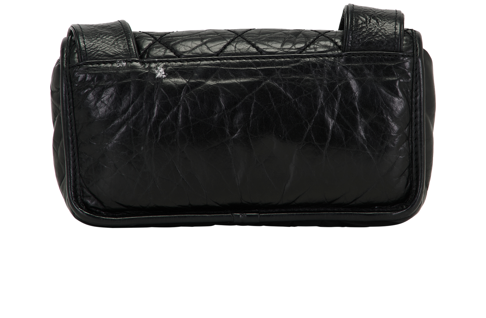 Vintage Logo Messenger Bag, &pound;895, Handbags, Black, Leather, Back view